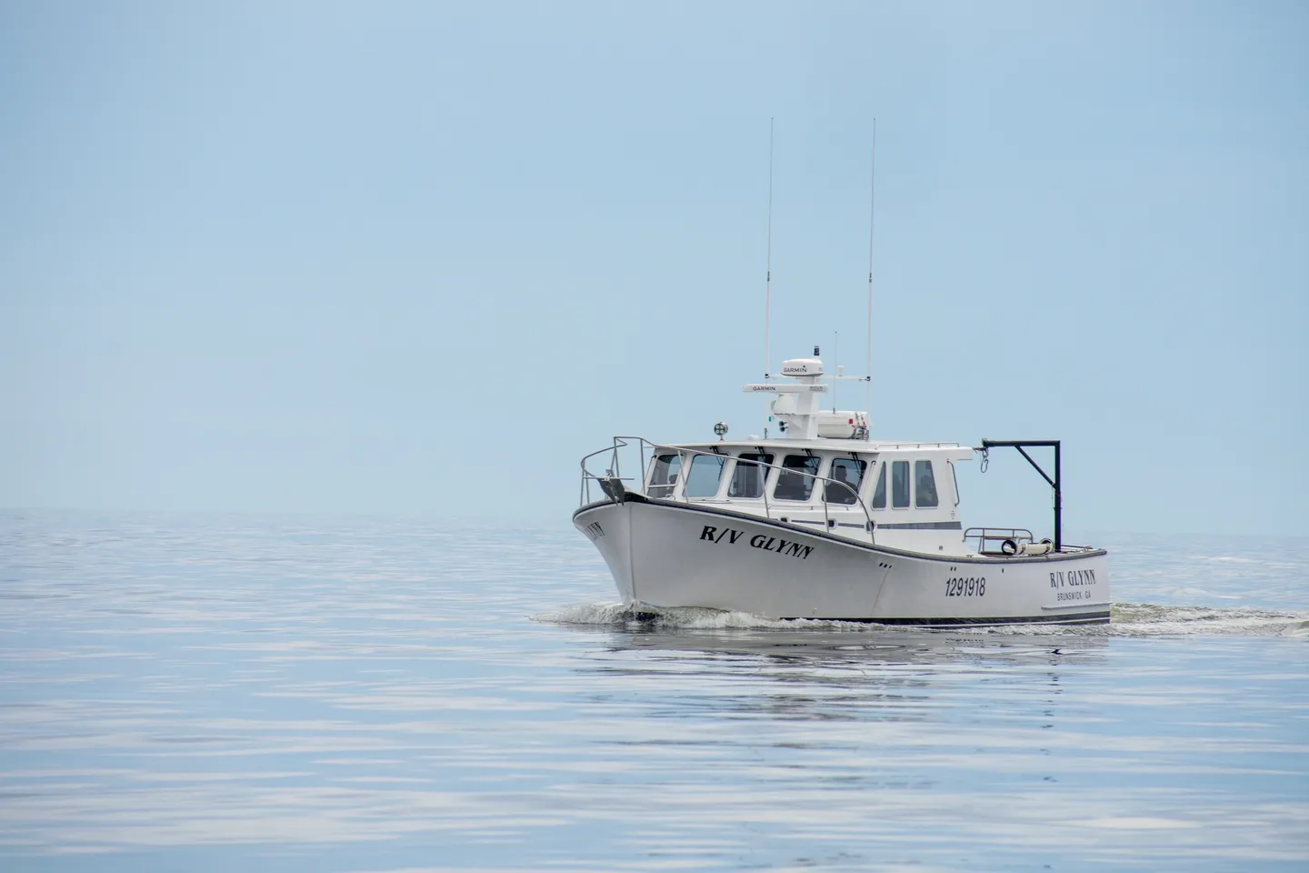 The R/V Glynn. The Coastal Resources Division of the Georgia Department of Natural Resources.
